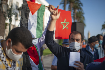 الأمن المغربي يقمع مظاهرات مناهضة للتطبيع