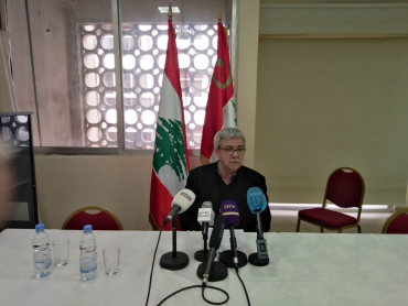 حنا غريب: لا خيار لشعبنا لإنقاذ لبنان من خطر المنظومة الحاكمة، إلّا تحويل الانتفاضة إلى ثورة وطنية ديمقراطية تطيح بهذه المنظومة ونظامها