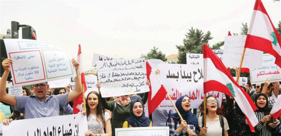 الجامعة اللبنانية: جامعة الأزمات