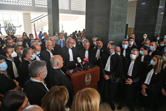 اعلان انتفاضة المحامين الكبرى